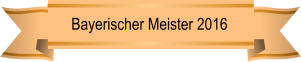 Bayerischer Meister 2016